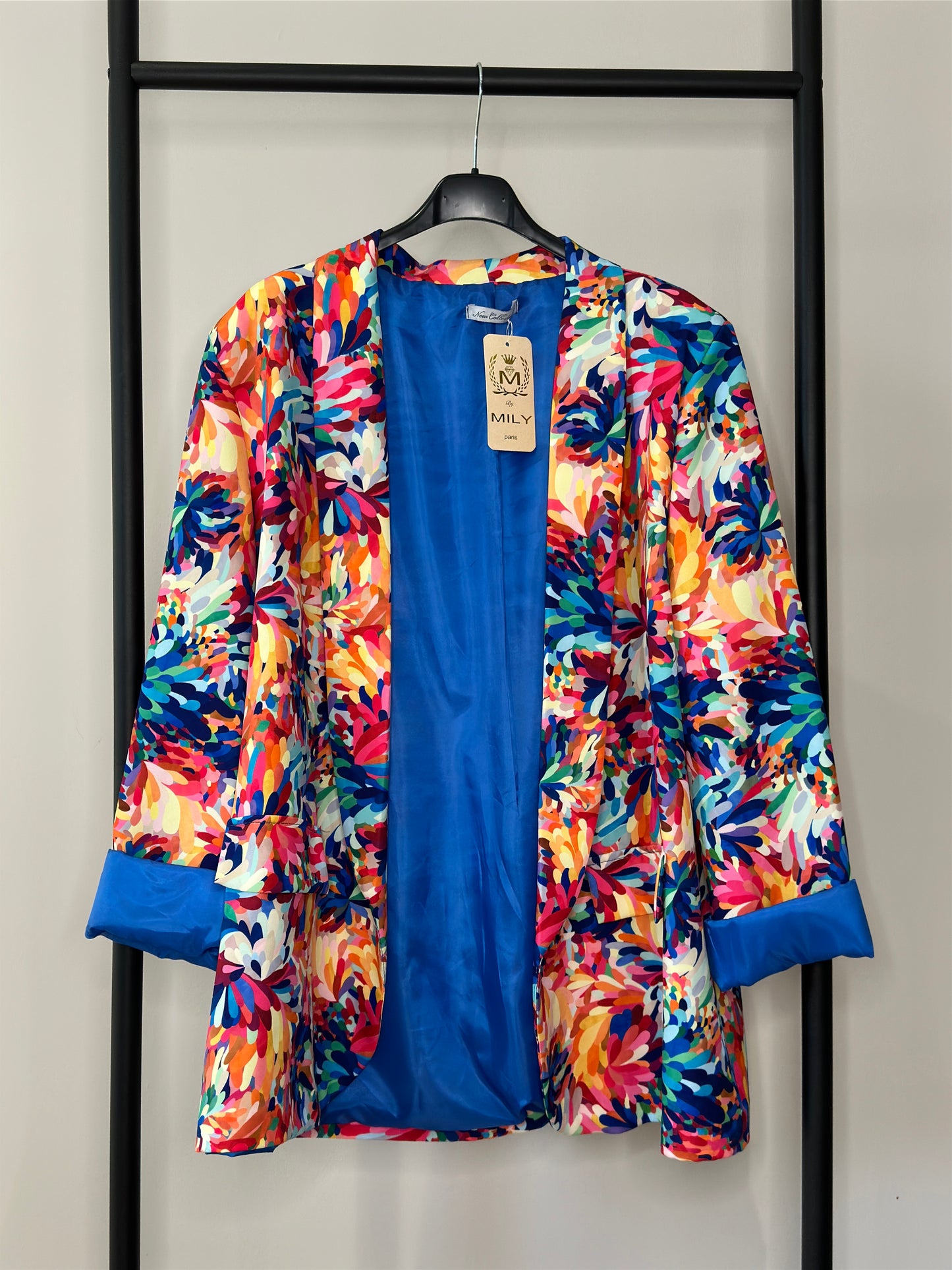 Veste blazer bleu roi