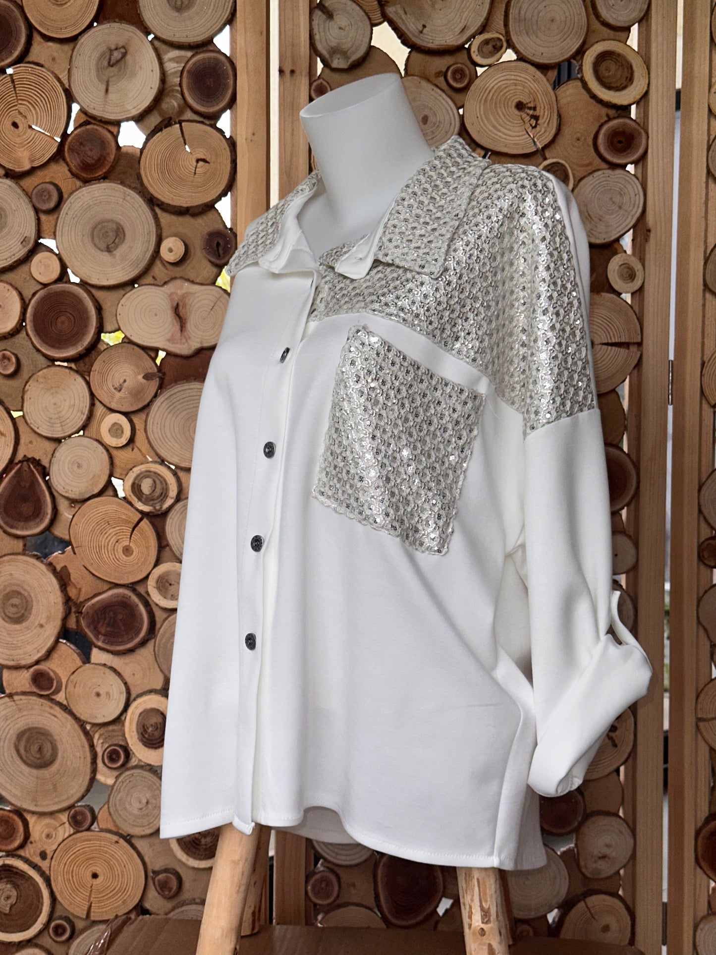 Chemisier sequins
