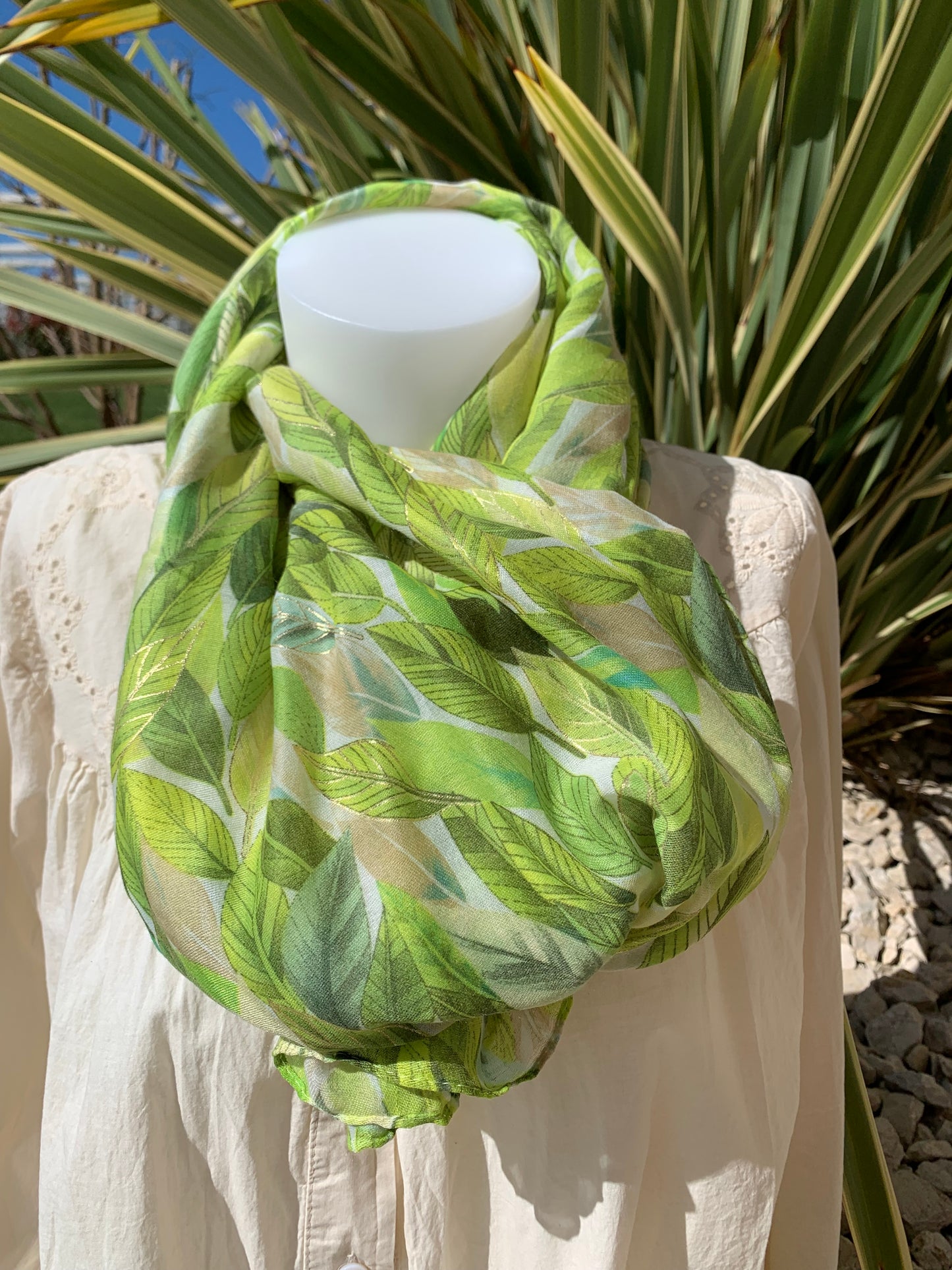 Foulards feuille
