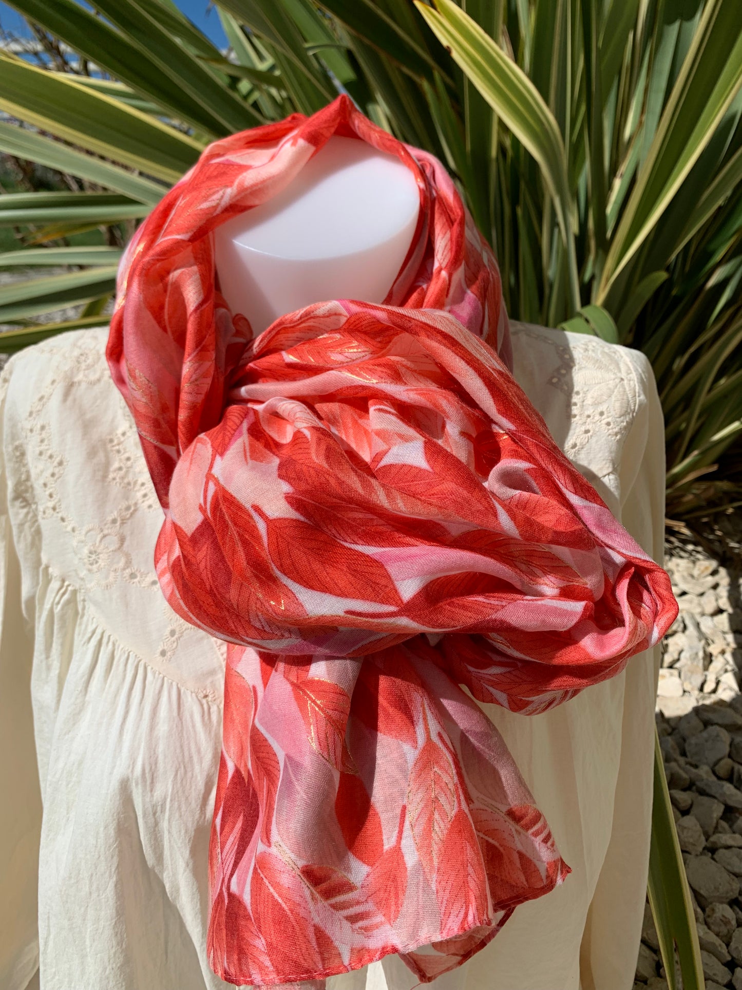 Foulards feuille