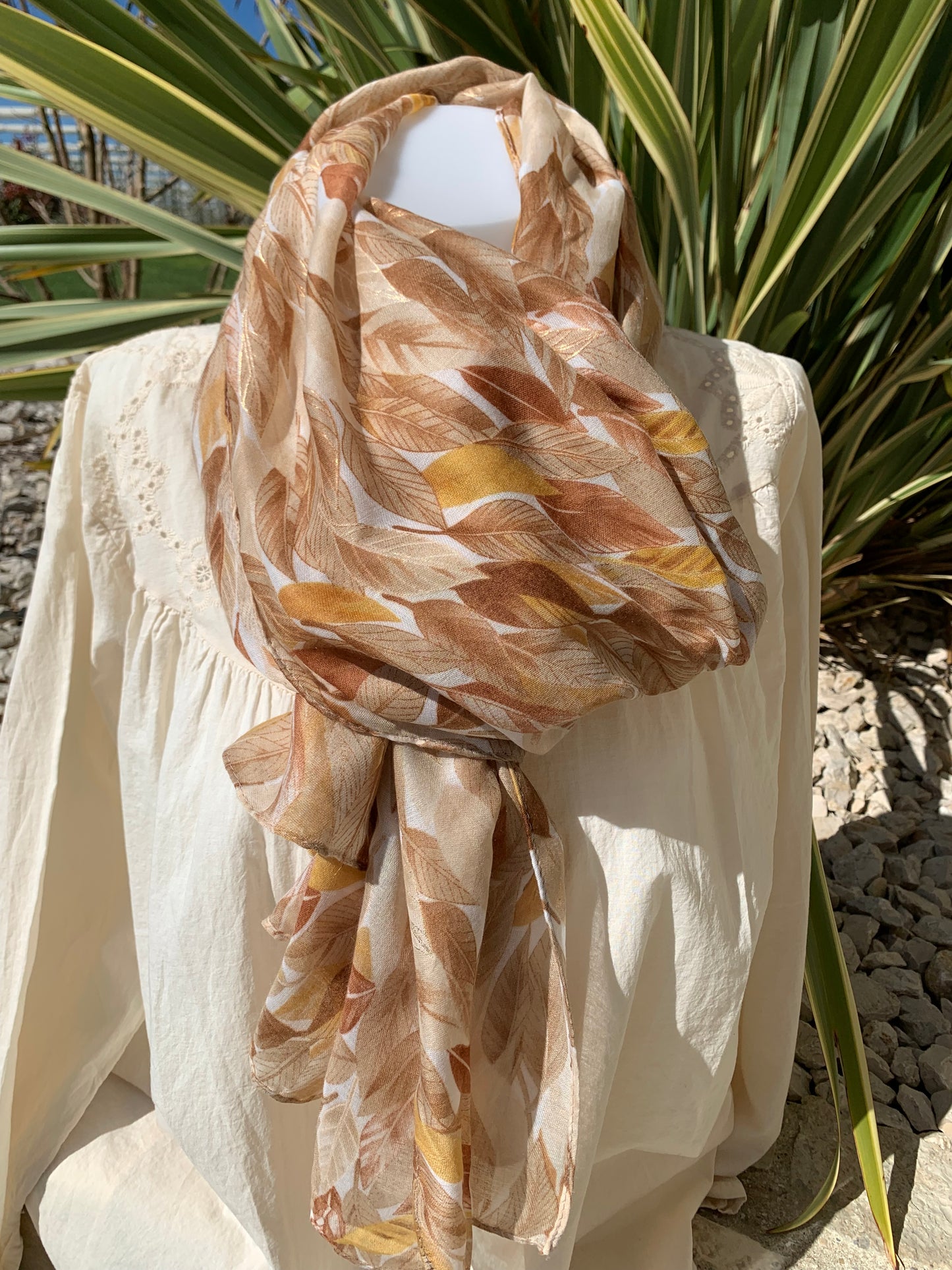 Foulards feuille