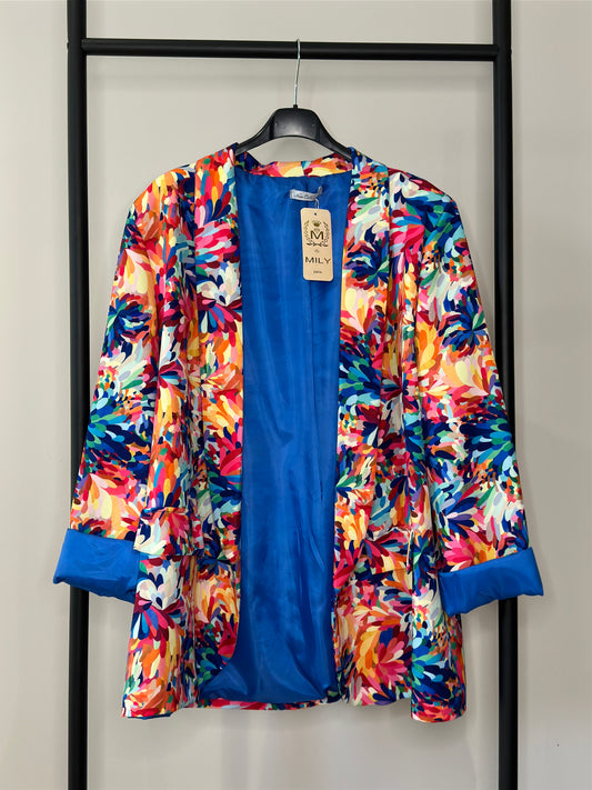 Veste blazer bleu roi