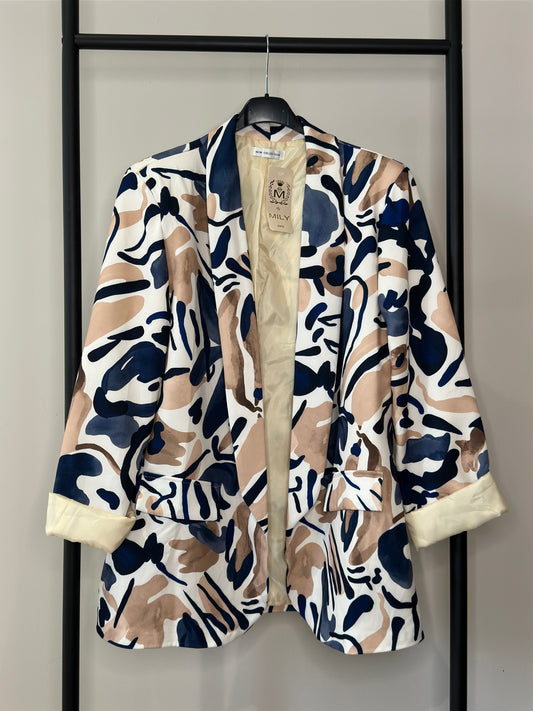Veste blazer bleu marine