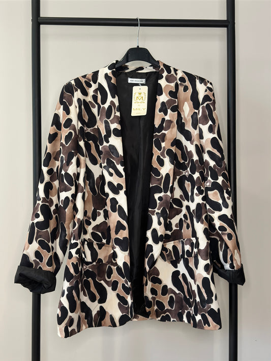 Veste blazer marron