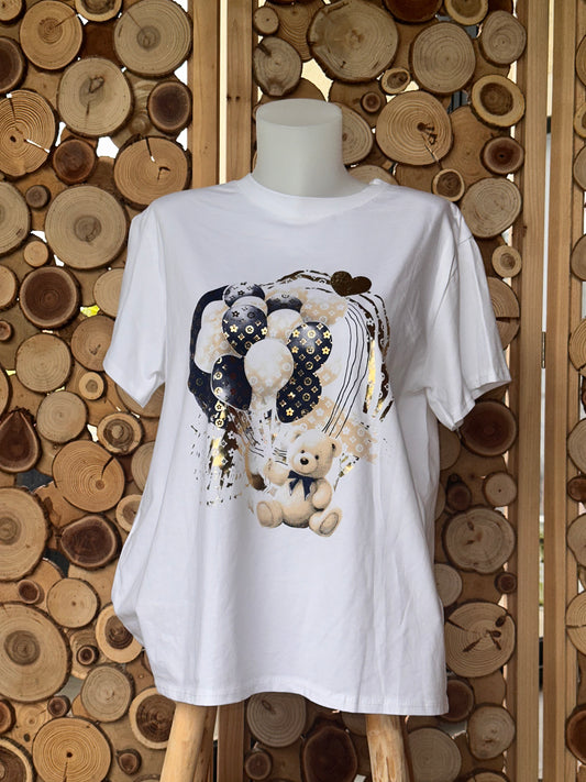 T-shirt ballons nounours