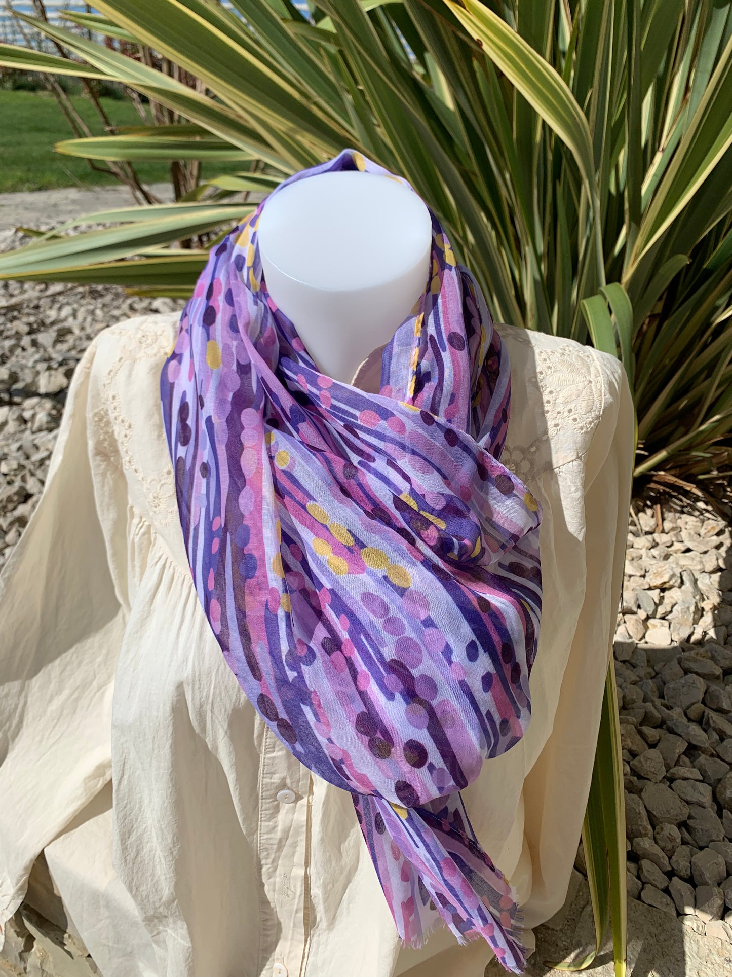 Foulards pois